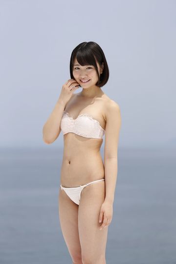 crepe 高岡未來 白水着 - White swimsuit-22P