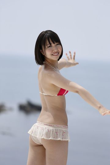 crepe 高岡未來 Red Swimsuit-25P