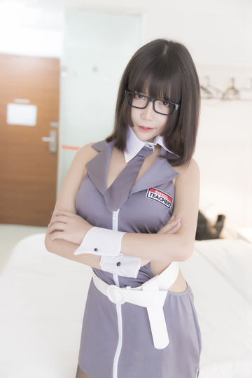 风之领域写真 NO.122 情趣制服眼镜妹-22P